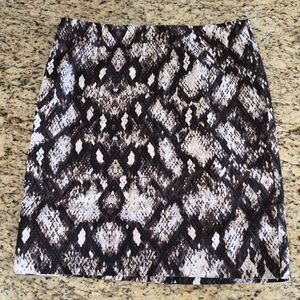 Premise, Snake print, Cotton Pencil Skirt